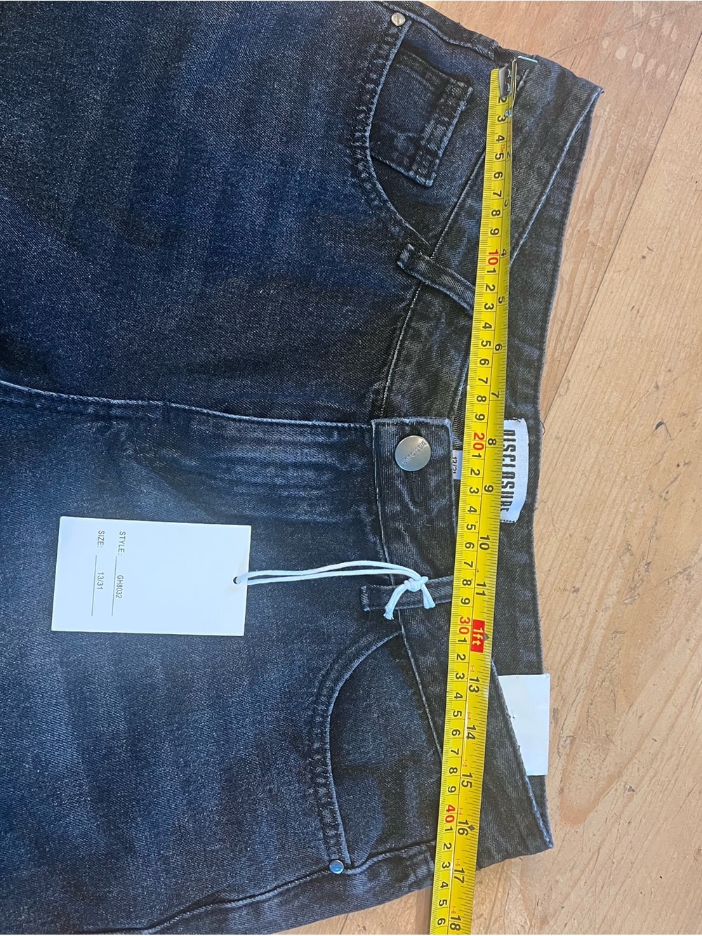 Disclosure Fearless Soul Black Wide-Leg Jeans with Pink/Teal Graphic Streetwear - Picture 11 of 12